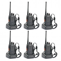 BaoFeng BF-888S Two Way Radio (Pack of 6) - customize 6pack Package